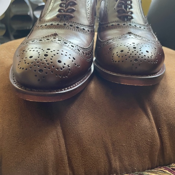 Allen Edmonds McAllister Wingtip Oxford Dress Shoe - Picture 3 of 12